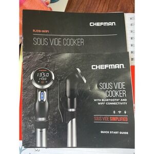 Chefman RJ39-WIFI Sous Vide Circulator Cooker 120V 1100W Digital Display WORKS